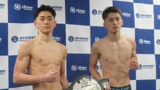 【ボクシング】岡本恭佑「勝つ運命」嶋田淳也「しっかり仕留める」日本フェザー級王座決定戦激突
