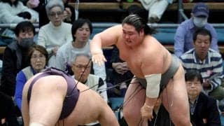 新十両・藤天晴が白星発進　締め込みは師匠の元大関・武双山に似たシルバー　明け荷も借りて「気が引き締まる」