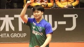 松島輝空が語った元同僚への感謝「いろんな技術を教えてもらった」　PO首位通過での戴冠へ「ギアを上げて絶対に勝つ姿を」【Tリーグ】