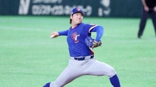 【WBC】台湾先発の古林睿煬５回１失点の好投　韓国監督「いい投球をされた」と古林たたえる