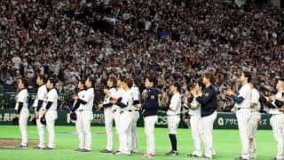 【WBC】井端監督「一発勝負では命取り」60年ぶり天覧試合で逆転勝利も攻守でのミス反省