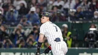 【WBC】３試合連続代打の佐藤輝明が初安打初打点「変わらずやっていく」世界一まで虎視眈々