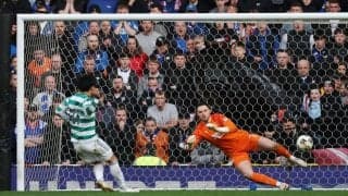 前田大然、旗手怜央が先発のオールドファームは大混乱、ＰＫ戦後にファン同士がピッチで衝突