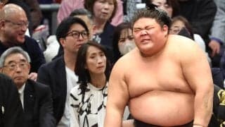 ２日目から休場の伯乃富士は左足親指を再び痛める「再出場は状況を見て判断」