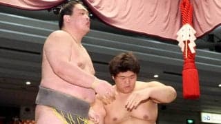 三段目最下位格付け出しの甲斐田が白星デビュー　足立新田高出身　２日前は卒業式に出席「みんなから頑張れよと言われた」