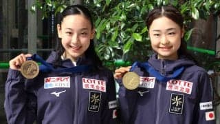【フィギュア】初出場の世界ジュニアで銅メダル獲得の岡万佑子　４連覇果たした１歳上の同門・島田麻央は「大舞台でも小さい大会でもノーミス」