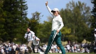 佐久間朱莉が開幕戦V　恩師・尾崎将司さんへ「いい報告をしたいという思いで」