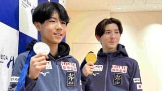【フィギュア】世界ジュニア銅の西野太翔、来季は４回転ルッツに挑戦へ　中田璃士がシニアに転向「ジュニアを引っ張っていけるように」