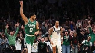 セルティックスのテイタムが約10カ月ぶりにコートに立つ…復帰戦でいきなりダブルダブルを記録