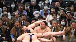 綱とり安青錦が２日目に土　苦手の義ノ富士に敗れるも「内容は悪くない」と前向き