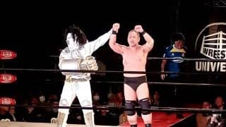 【ノア】高木三四郎がマミー兄弟＆論外に劣勢強いられるもメカマミーの助けでユニバース杯４強へ