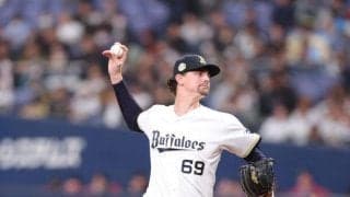 オリックスの２１３センチ新助っ投　ジェリー開幕ローテ決めるか　１０日ロッテ戦先発「適応していかないと」