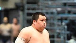 早大出身の川副が前相撲で白星発進　安青錦から「銭湯に誘ってくださったりした」