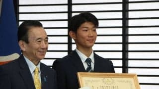 ウィンドサーフィン野口颯やブレイキン山田琵葉ら世界を舞台に活躍した静岡県勢７選手に県知事顕彰…２０２５年度授与式