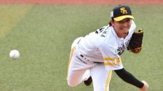 【ソフトバンク】東浜巨５回１失点で開幕ローテに望み　死球リチャードには「後で謝りたい」