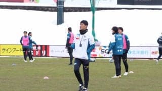 【Ｊ２札幌】２か月のキャンプを終え本拠地で今季初練習　最下位脱出へ川井健太監督「中身と結果はもっともっと追求したい」