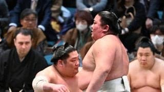 十両尊富士、師匠のカツから連勝　暴力行為で伊勢ケ浜親方休場もけいこ場は「あまり変わらない」