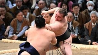 安青錦が尊敬する若隆景を破って連敗回避　前日の黒星も「負けることは初めてじゃない」切り替え