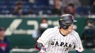 【WBC】侍ジャパン今大会初出場の小園海斗が初打席で安打　昨季首位打者、最高出塁率男が実力発揮