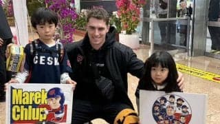 【侍ジャパン】宮崎空港で見覚えのある顔　元巨人フルプは「絵に描いたような好青年」／侍日記