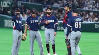 侍J戦で粋な光景…“代表ラスト登板”チェコ右腕に場内総立ち、喝采　日本人も感動