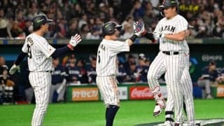 侍ジャパン、1次R全勝突破　チェコに大苦戦も…8回に一挙9得点、村上が満塁弾　15日に準々決勝