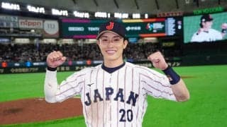 【WBC】周東佑京８回に試合の流れ決める３ラン！驚きの表情でホームイン
