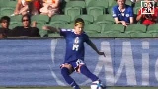 長谷川唯は逆足も神精度！“美しすぎる縦回転クロス”が「えぐい」「最高だ」なでしこ先制点をアシスト【女子アジアカップ】