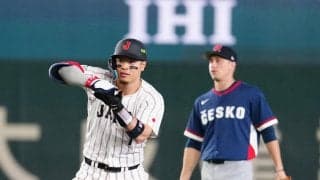 【WBC】佐藤輝明が初スタメンで存在感「今の状態からさらに上澄みしてほしい」井端監督