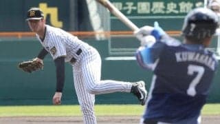 【井川慶氏の眼】「こういういい投手も日本に来るんだな」阪神ルーカス　右に対しても使えていたスイーパー