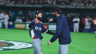 侍Jを制圧…チェコ右腕に「銅像を建ててやれ！」　米実況も熱狂「なんという瞬間」