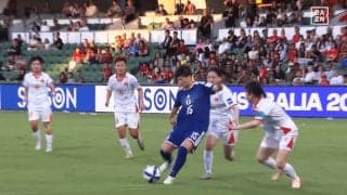 “神トラップ”に驚愕！なでしこFWの超速スーパーゴールが「マジでワールドクラスだ」「美しい」藤野あおばが衝撃弾【女子アジアカップ】