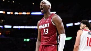 ヒートのバム・アデバヨが1試合83得点の大暴れ…コービー氏の記録を抜いてNBA歴代2位に