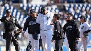 【ロッテ】新外国人ホセ・カスティーヨが緊急降板　投げた直後に左足を痛めるようなしぐさ