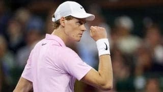 シナーが新星フォンセカとの初対決を制し8強入り「重要な局面でアグレッシブにプレーできたことが勝敗を分けた」[BNPパリバ・オープン]