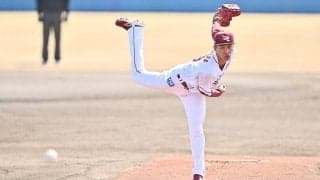 【楽天】ドラ１藤原聡大が開幕ローテ入り前進「初回から変わらずいい出力で投げられた」５回０封