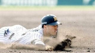 阪神・ドラ３岡城　あるぞ開幕１軍“甲子園初打点”２点適時三塁打　「Ｔポーズ」さく裂、虎党沸いた！