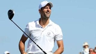  ジョコら大会中にゴルフ「熱い試合」 