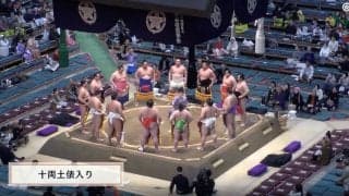 十両力士の化粧まわしに“名作人気漫画”主人公の姿　ひときわ目を惹く光景に「翼くんじゃん」ファン熱視線