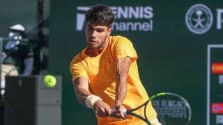 アルカラスがルードを圧倒し5年連続の8強入り。次戦のノリー戦へ「前回負けた借りを返したい」[BNPパリバ・オープン]