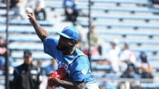 日本ハム・新外国人ラオが４回３安打１失点「ゾーン内でしっかり対戦できた」　課題のクイック投球にも自信