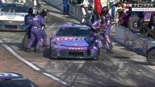 ピットクルーが「飛んでる！」 レース中に捉えた驚きの瞬間「まさに職人技」「身体を張っています」放送席も唸る