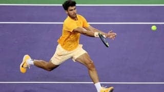 「頭の中には5つも7つも選択肢がある」アルカラスがノリーを撃破し5年連続の4強入り！ナダル、ジョコビッチに続く史上3人目の快挙も[BNPパリバ・オープン]