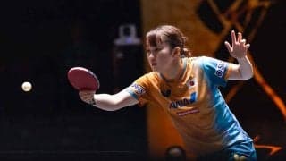 大藤沙月、台湾エースとの激闘ラリーを公式が称賛「実に素晴らしい一撃」　世界2位からは大金星、21歳の躍動に熱視線【WTTチャンピオンズ重慶】