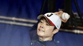 【WBC】松本裕樹、チーム練習に参加　体調不良で別便マイアミ入りも仲間とともに汗