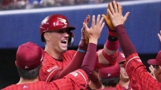 【楽天】新助っ人マッカスカーが来日初２打席連続弾「最高の形」２回同点３ラン＆３回２ラン