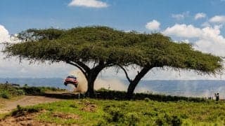 WRCサファリ：2日目を終えオリバー・ソルベルグとセバスチャン・オジエが1.0秒差の首位争い、両輪パンクの勝田貴元は1分53秒3差の7番手