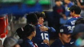 韓国代表、完敗で“無念”の「最後のお辞儀」　漂う悲しみ…WBC公式が激写した光景