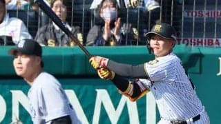 阪神に現れた“逸材”が「ヤバかった…」球界OBが注目「丁寧だよ、バッティングが」「80－90パーセントの力で放り込める」話題の強打の捕手