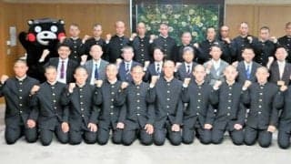 センバツ熊本工が甲子園へ出発　前日にはくまモンに誕生祝いも